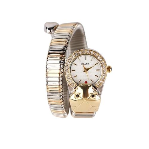 Women's Snake-Shaped Quartz Watch