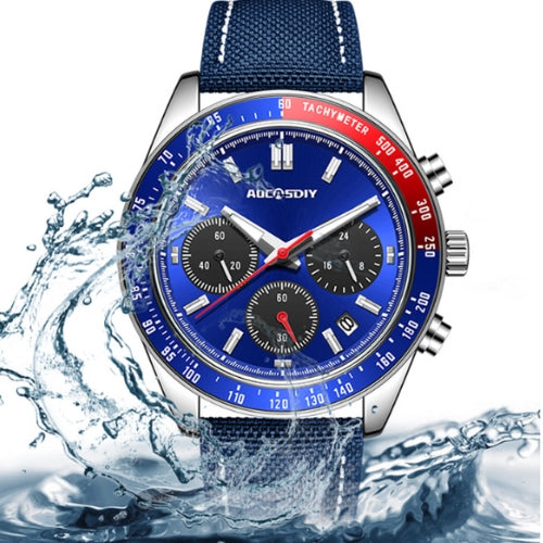 Men's Waterproof Quartz Chronograph Watch