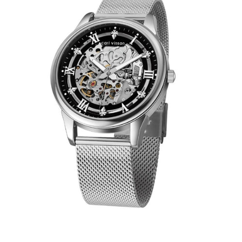 Men's Automatic Mechanical Watch – Luminous Dial
