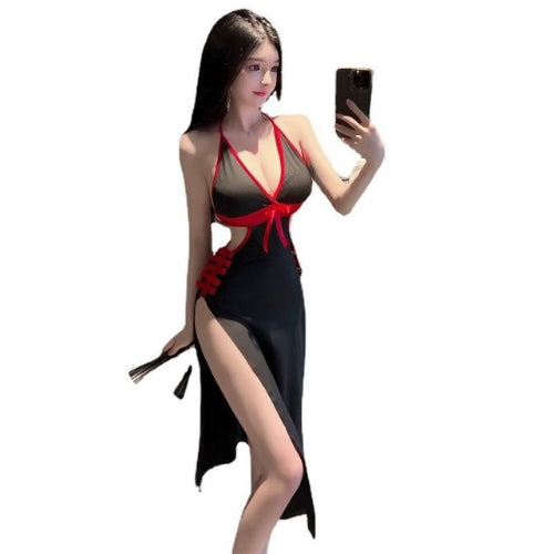 Deep V Neck Nightwear Set