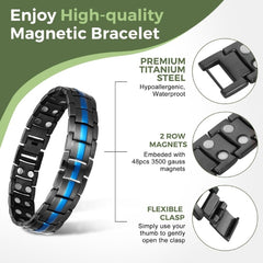 Titanium Steel Magnetic Bracelet