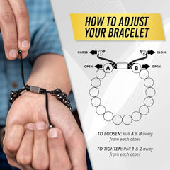 Hematite Magnetic Stones Bracelet