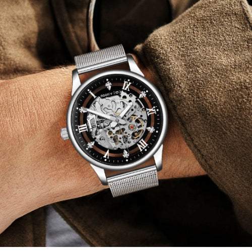 Men's Automatic Mechanical Watch – Luminous Dial
