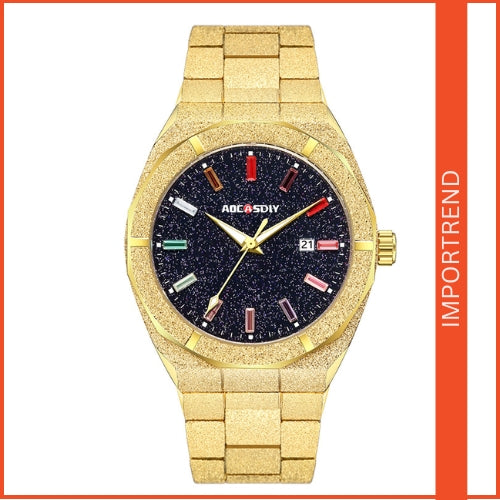 Men's Full Diamond Starry Sky Watch