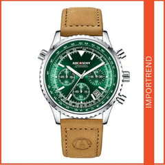 Men's Multifunctional Chronograph, Quartz Movement Watch