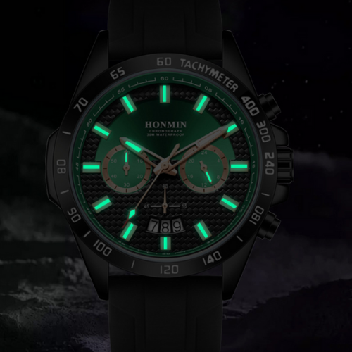 Multifunction Waterproof Quartz Watch for Men's