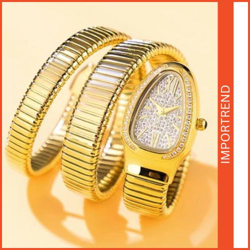 Women's Antique Snake-Shaped Watch