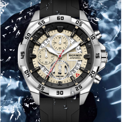 Men's Multifunctional Quartz Watch