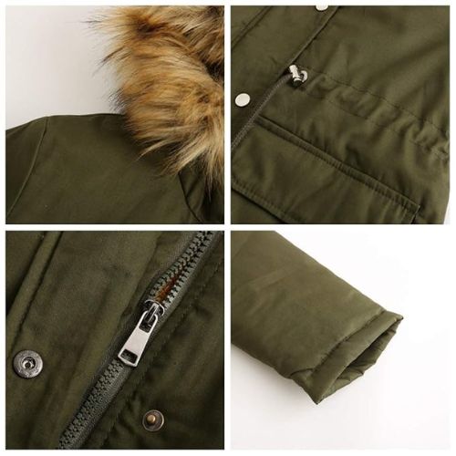 Fur Collar Hooded Jacket