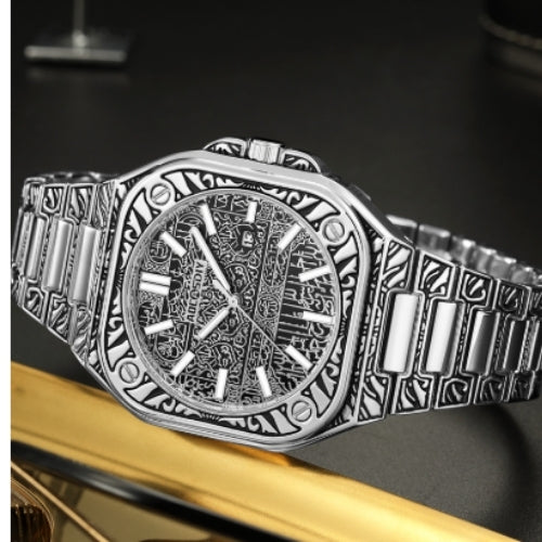 Men's Stainless Steel Quartz Watch