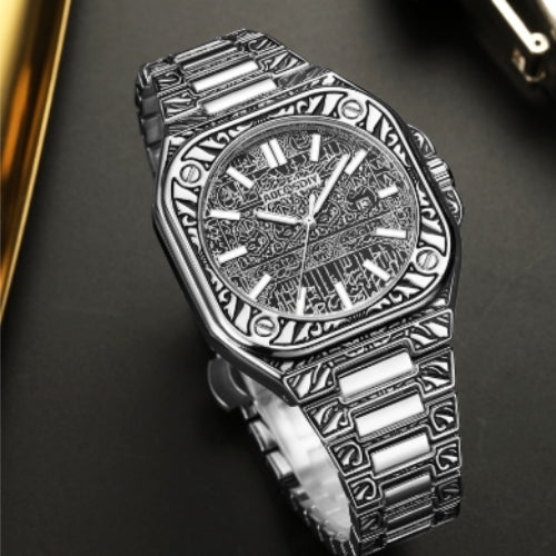 Men's Stainless Steel Quartz Watch