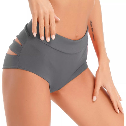 Women's High Waist Cut-Out Hot Pants