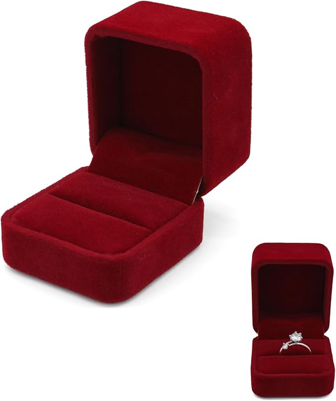 Velvet Ring Jewelry Box
