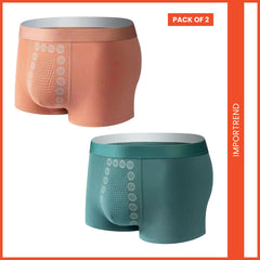 Magnetic Therapy Boxer Briefs for Men | (Pack of 2)
