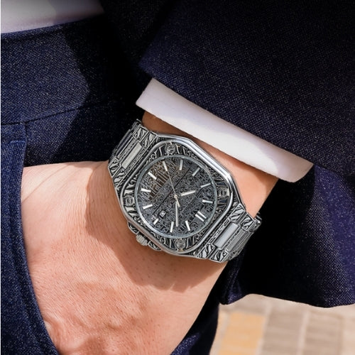 Men's Stainless Steel Quartz Watch
