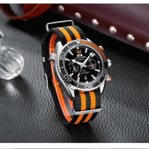 Mechanical Classic Canvas Strap Men's Watch
