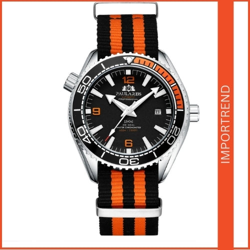 Automatic Classic Canvas Strap Men's Watch