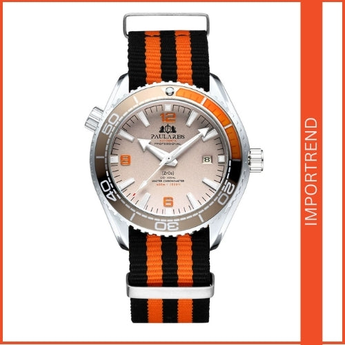 Automatic Classic Canvas Strap Men's Watch