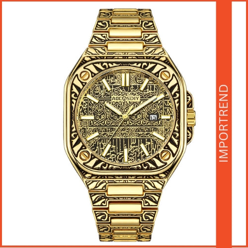 Men's Stainless Steel Quartz Watch