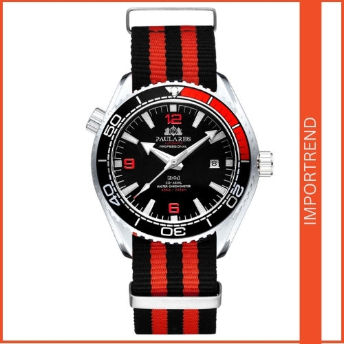 Automatic Classic Canvas Strap Men's Watch