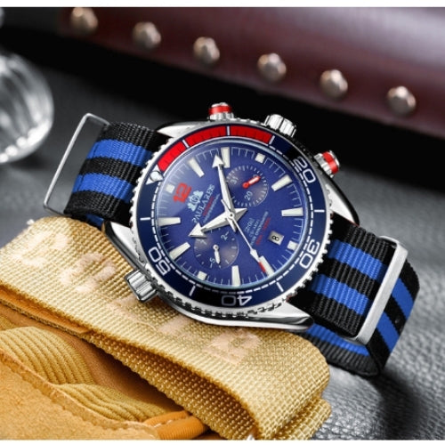 Mechanical Classic Canvas Strap Men's Watch