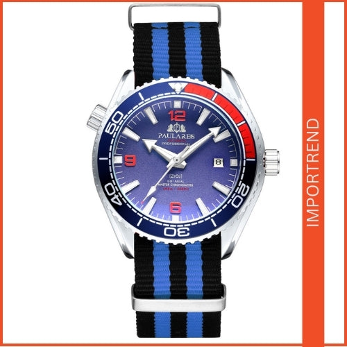 Automatic Classic Canvas Strap Men's Watch