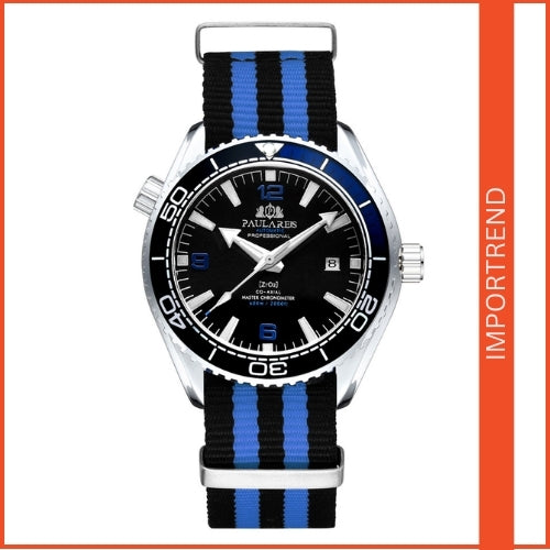 Automatic Classic Canvas Strap Men's Watch