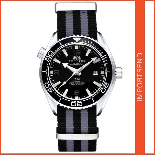 Automatic Classic Canvas Strap Men's Watch