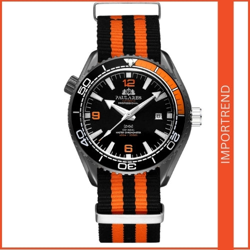 Automatic Classic Canvas Strap Men's Watch