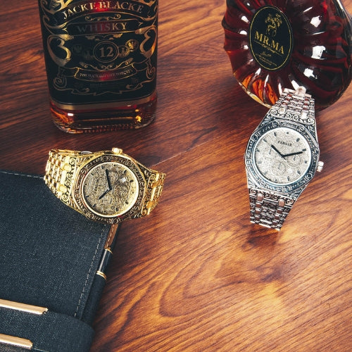 Men's Three-Eye Quartz Watch