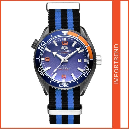 Automatic Classic Canvas Strap Men's Watch
