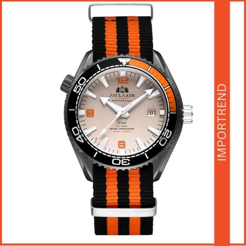 Automatic Classic Canvas Strap Men's Watch