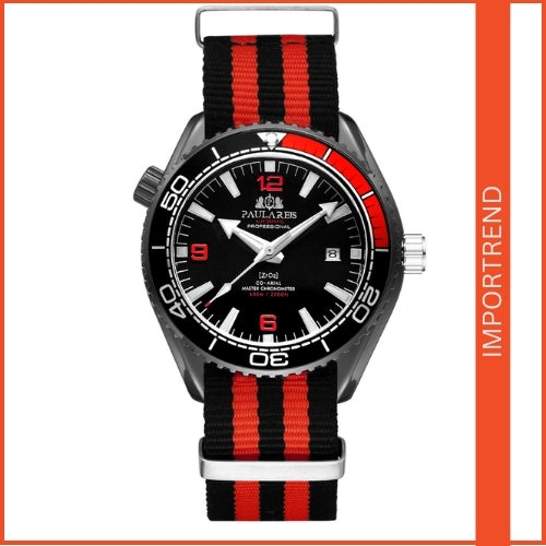 Automatic Classic Canvas Strap Men's Watch