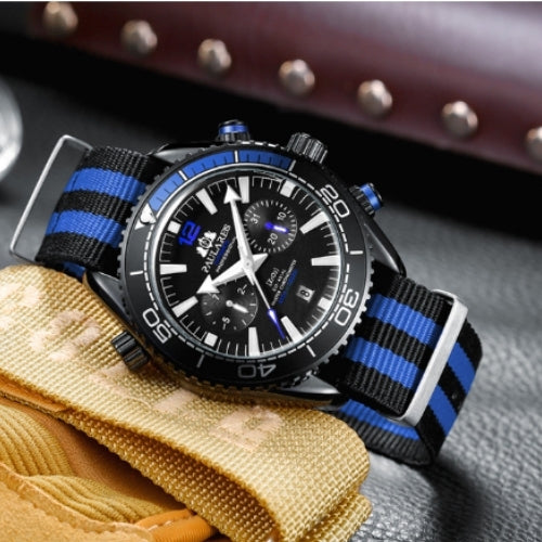 Mechanical Classic Canvas Strap Men's Watch