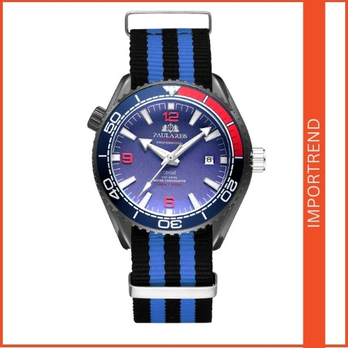 Automatic Classic Canvas Strap Men's Watch