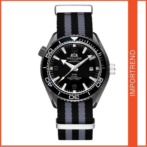 Automatic Classic Canvas Strap Men's Watch