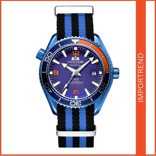 Automatic Classic Canvas Strap Men's Watch
