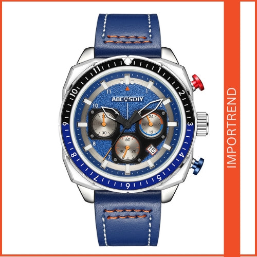 Men's Waterproof Chronograph Quartz Watch