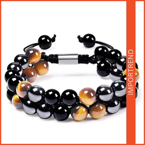 Hematite Magnetic Stones Bracelet
