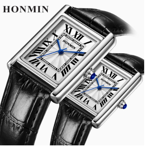 Fashionable Unisex Square Quartz Watches