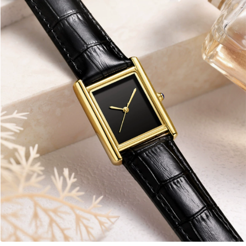 Fashionable Unisex Square Quartz Watches