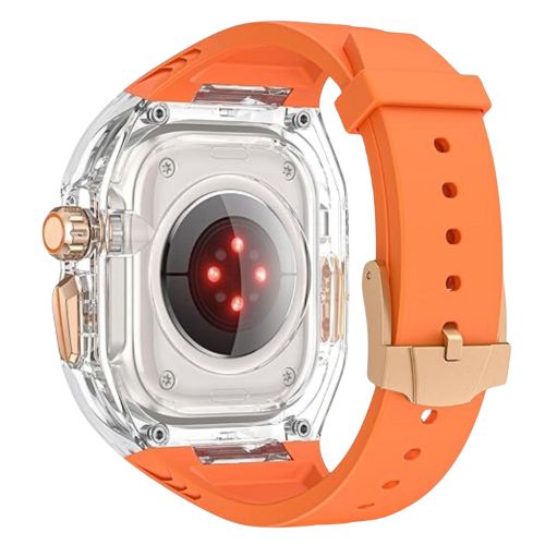 Rugged Band Shockproof PC Frame Bumper Case Compatible with Apple Watch
