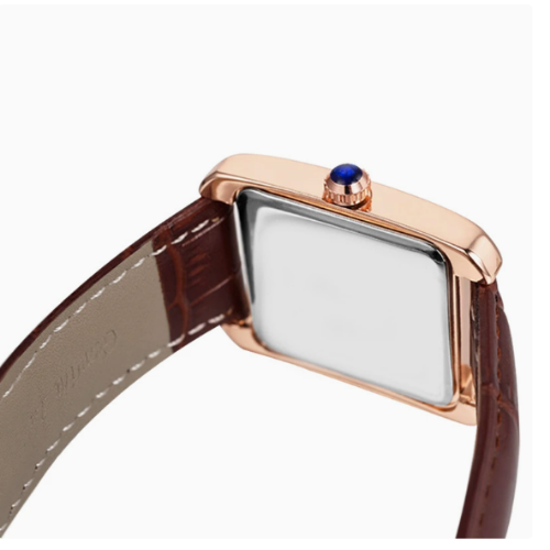 Fashionable Unisex Square Quartz Watches