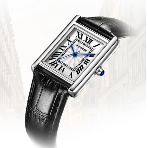 Fashionable Unisex Square Quartz Watches