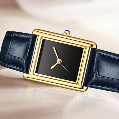 Fashionable Unisex Square Quartz Watches