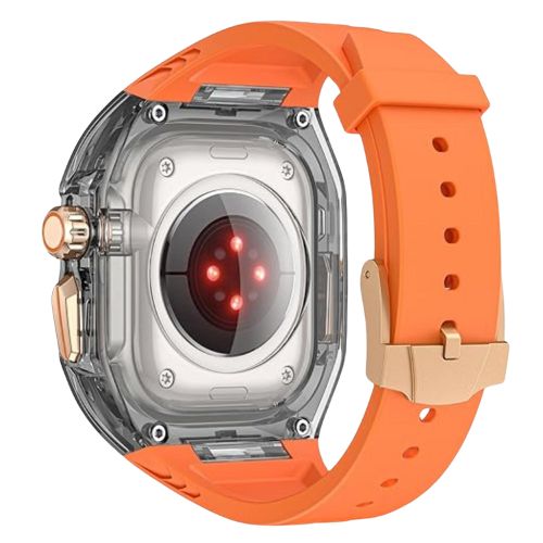 Rugged Band Shockproof PC Frame Bumper Case Compatible with Apple Watch