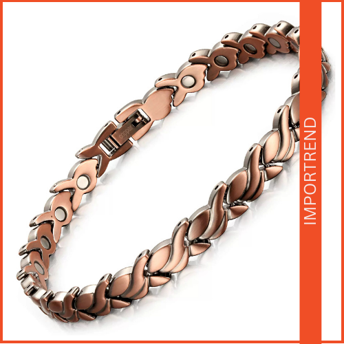 Red Copper Magnetic Bracelets for Men & Women