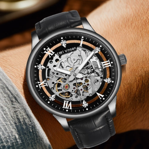 Automatic Mechanical Men's Watch for Style & Durability
