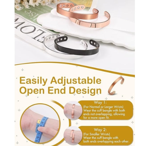 Copper Magnetic Bracelet for Men and Women