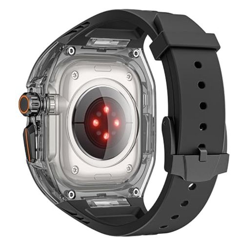Rugged Band Shockproof PC Frame Bumper Case Compatible with Apple Watch
